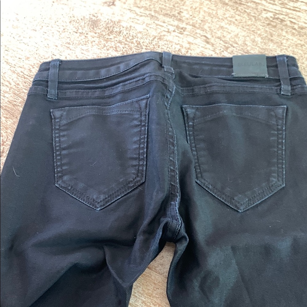 Black Blue Skinny Jeans- reversible!!!! - Picture 10 of 10
